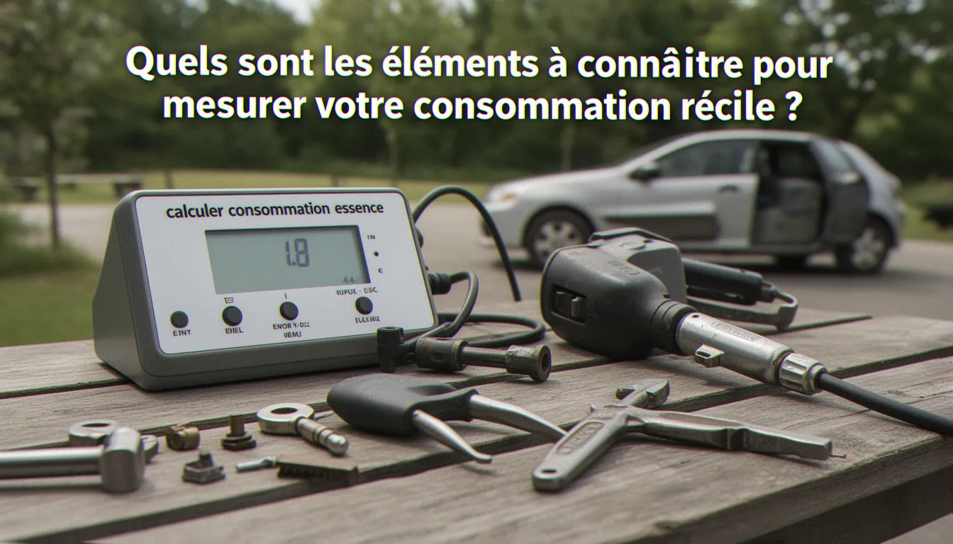 Quels sont les éléments à connaître pour mesurer votre consommation réelle ? — calculer consommation essence