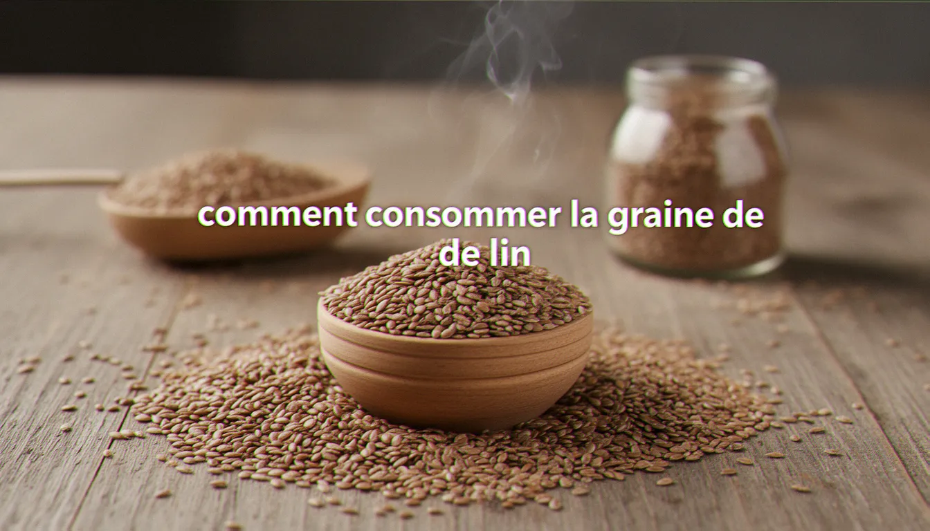 Comment consommer la graine de lin : guide complet